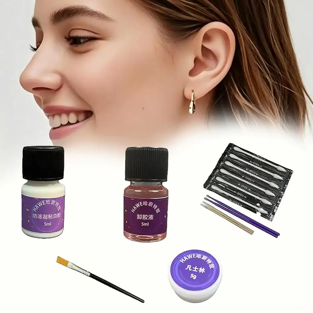 Spirit Gum Adhesive & Remover Kit – 5ml SFX Prosthetic Glue