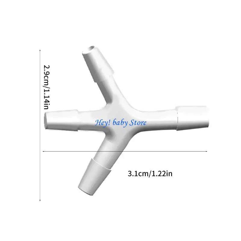 3-Way Breast Pump Connector Adapter – Universal Replacement Part