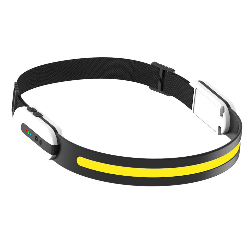 SHINEKNOT COB LED Headlamp – Wave Sensing & Bluetooth