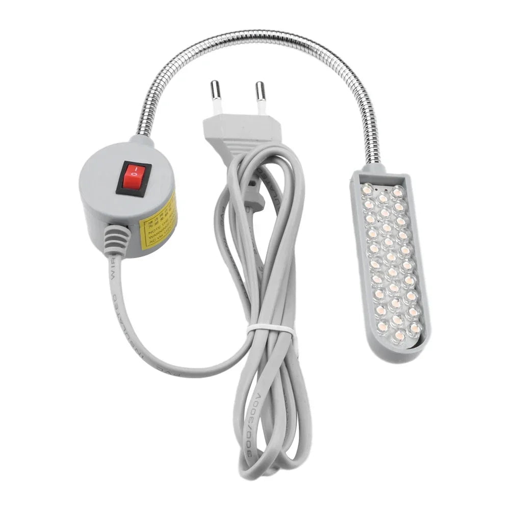 30 LED Sewing Machine Light 360° Flexible Gooseneck Work Lamp