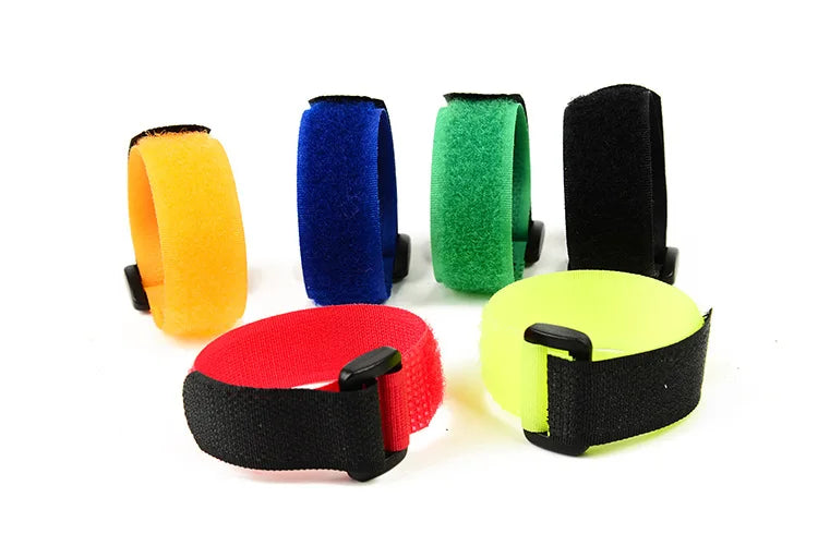 10PCS Reusable Fishing Rod Tie Holder Straps Adjustable Fastener Hook Loop Organizer for Tackle Box Accessories Peaceful Pleasures Health and Wellness