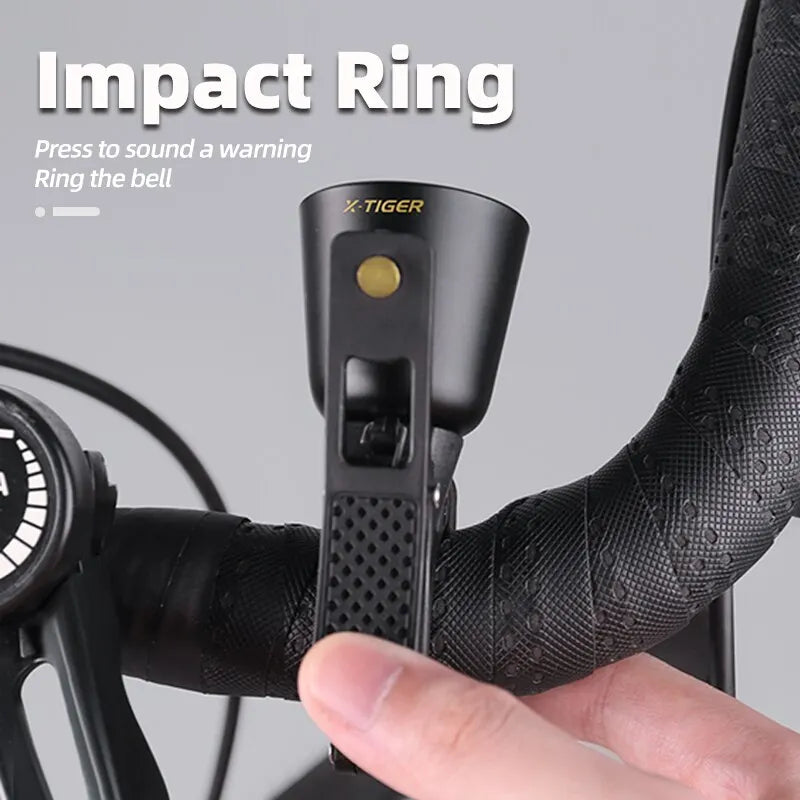 X-TIGER Classic Stainless Steel Bicycle Bell | Crisp Sound