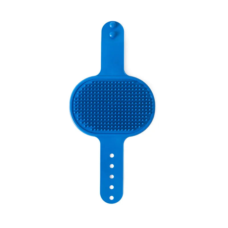 Silicone Pet Bath Brush – Dog & Cat Grooming Massage Comb