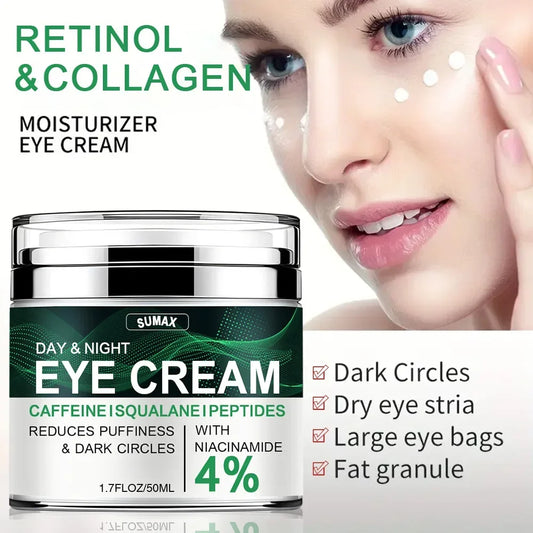 Nicotinamide Eye Cream – Hyaluronic Acid & Retinol | 50ml Eye Cream Gel Peaceful Pleasures Health and Wellness Default Title