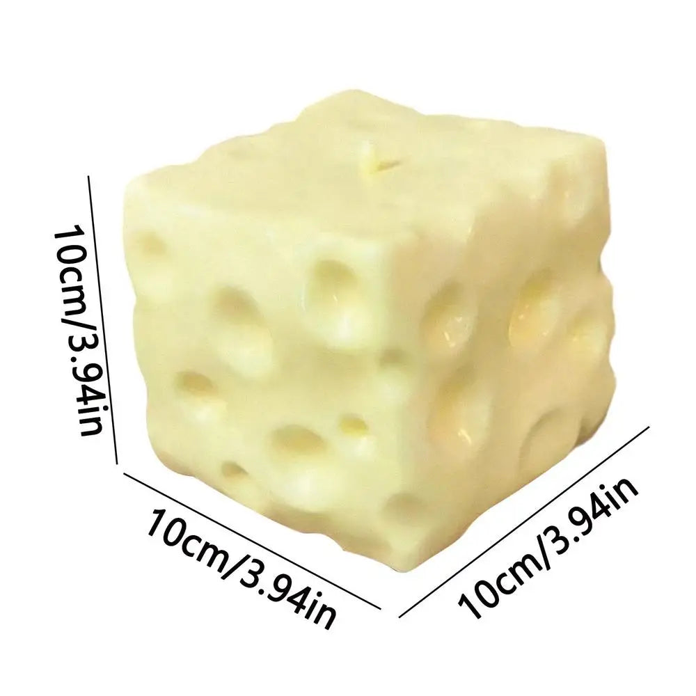 Jumbo Cheese Cube Fidget Squeeze Ball | Sensory Toy & Gift
