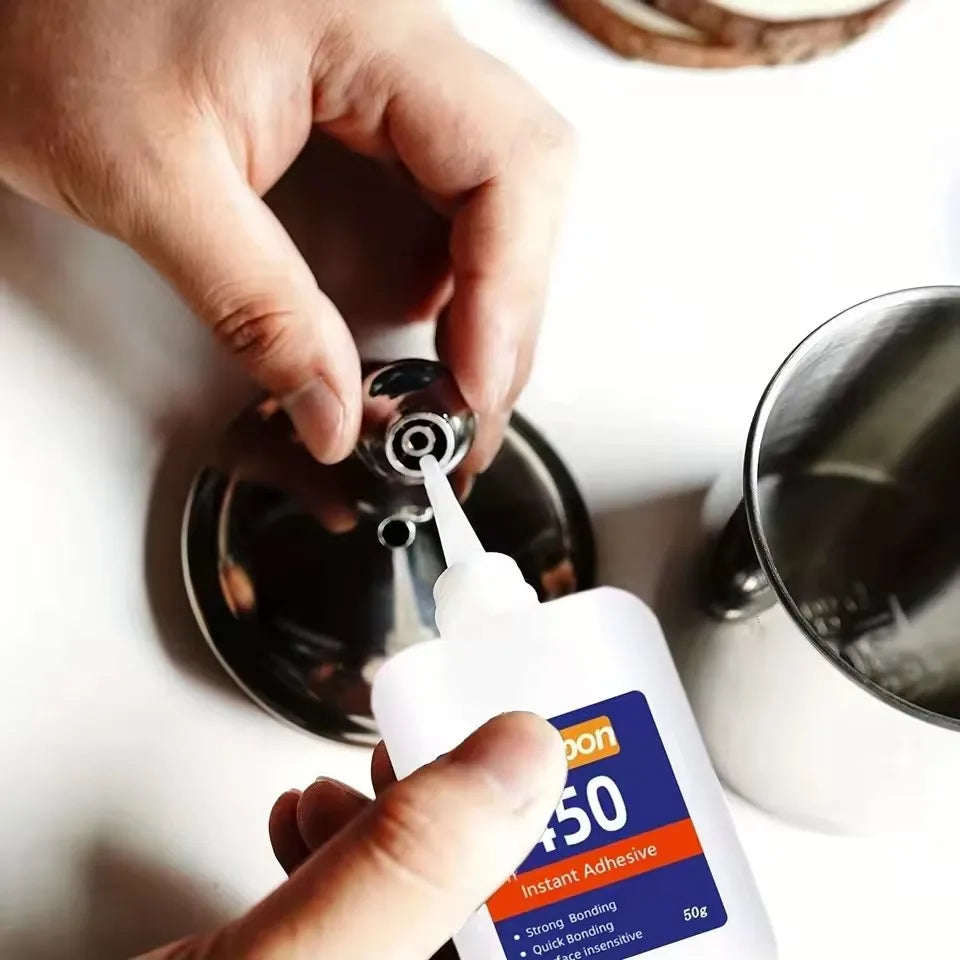 5Sec Super Glue Strong Bond for Shoes/Glass/Metal/Wood/Plastic,Ceramic Quick Dry Industrial Strength Instant Adhesive Peaceful Pleasures Health and Wellness