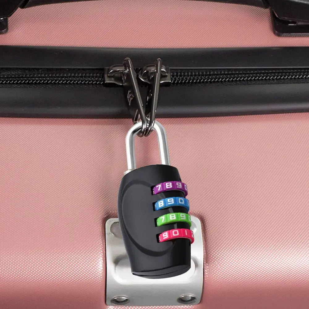 4-Digit Combination Padlock | Anti-Saw Zinc Alloy Security Lock
