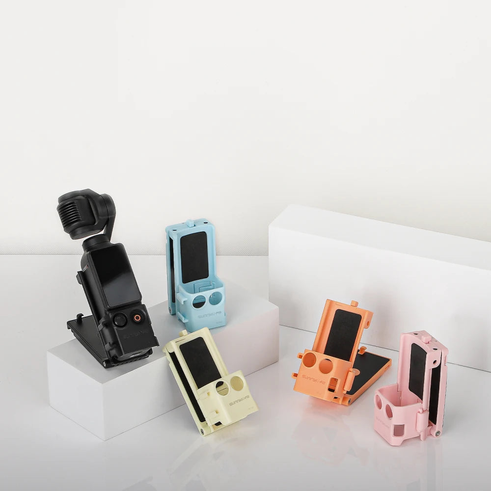 Anti-Drop Magnetic Bracket For DJI Osmo Pocket3 Magnetic Mount Base Cold Shoe 1/4 Expansion Outdoor Photography Accessories Peaceful Pleasures Health and Wellness