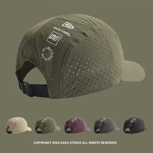 Summer Basic Baseball Cap Quick-drying & Breathable Casual Baseball Hats Birthday Gift for Friends Peaceful Pleasures Health and Wellness