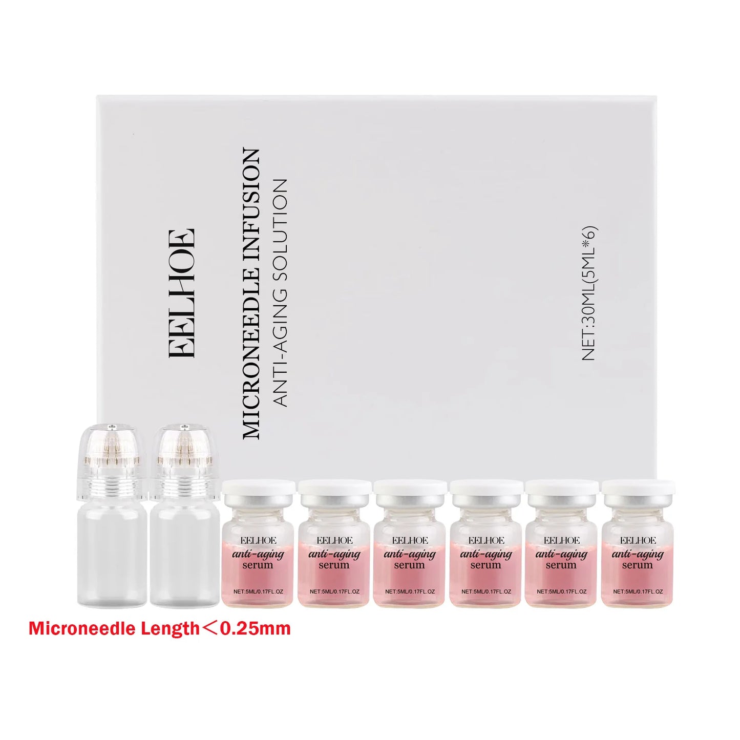 Microneedle Roller & Anti-Aging Serum Set – Hydrate & Firm