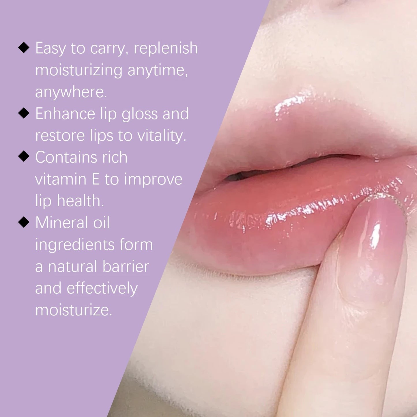 Lip Plumper Gloss Serum – Hydrating & Anti-Wrinkle Lip Balm