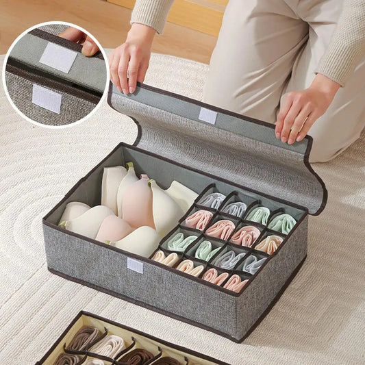 Cabinet Underwear Organizer Drawer Clothes Organizer Boxes Closet Storage Organizer for Underwear Bra Socks Underpants Peaceful Pleasures Health and Wellness