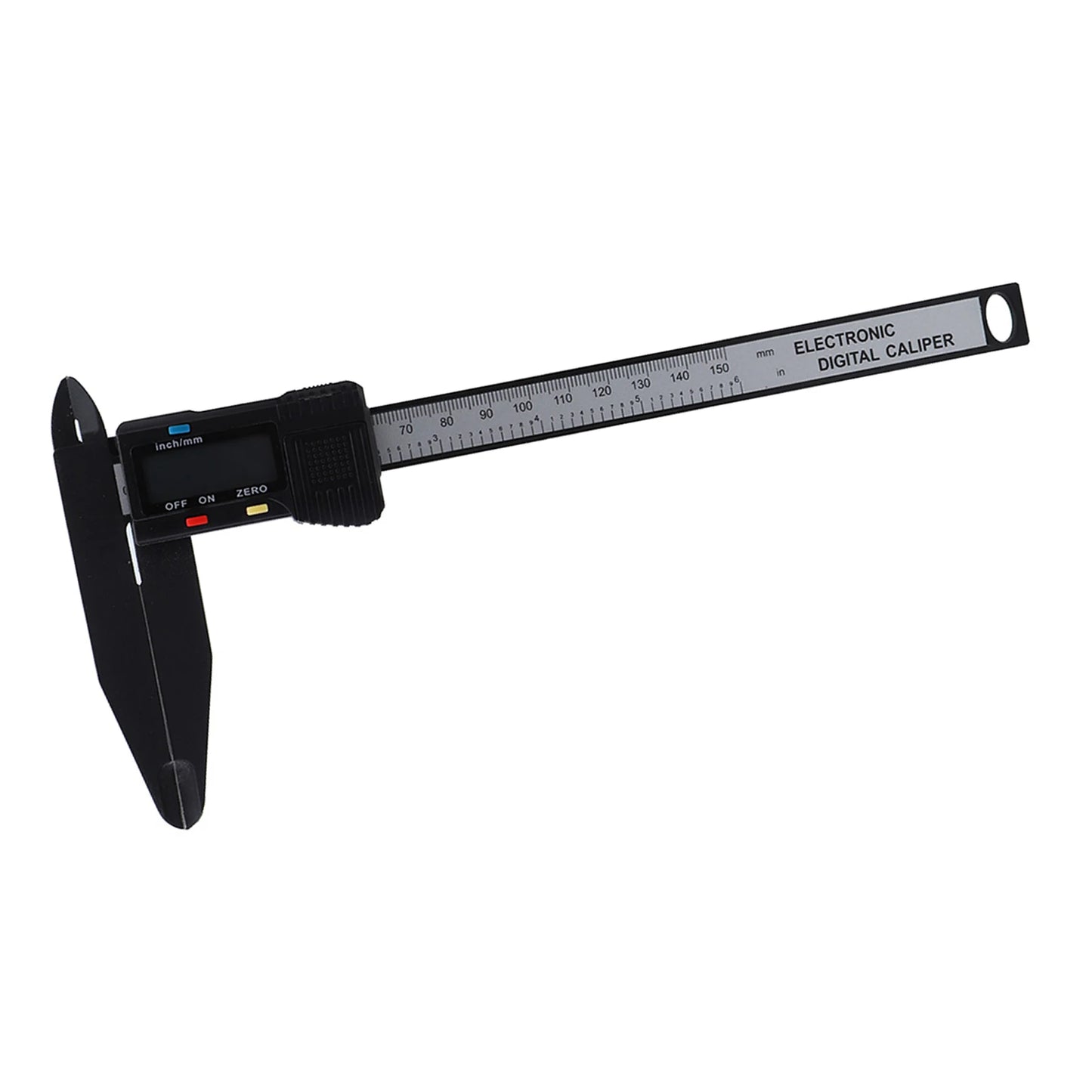 150mm/300mm Digital Electronic Caliper Carbon Ruler with Long Jaw Measuring Tool Electronic Caliper Ruler Measuring Tool Caliper Peaceful Pleasures Health and Wellness 150MM
