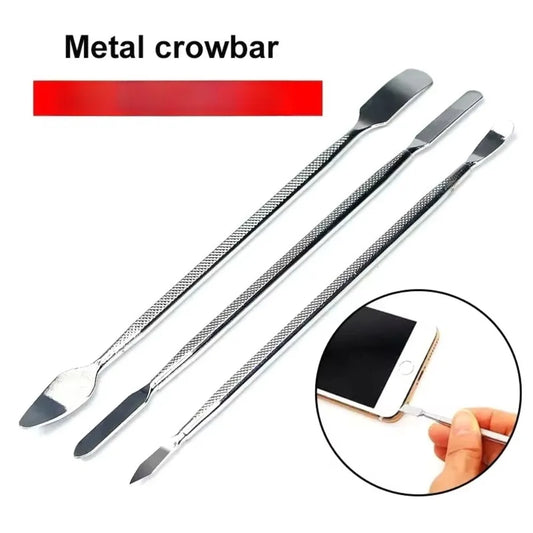 3PCS Smart Phone Repair Tools Kit Opening Pry Hand Tool Kit Blade Metal Spudger Disassemble Tools for Phone and Tablet PC Peaceful Pleasures Health and Wellness