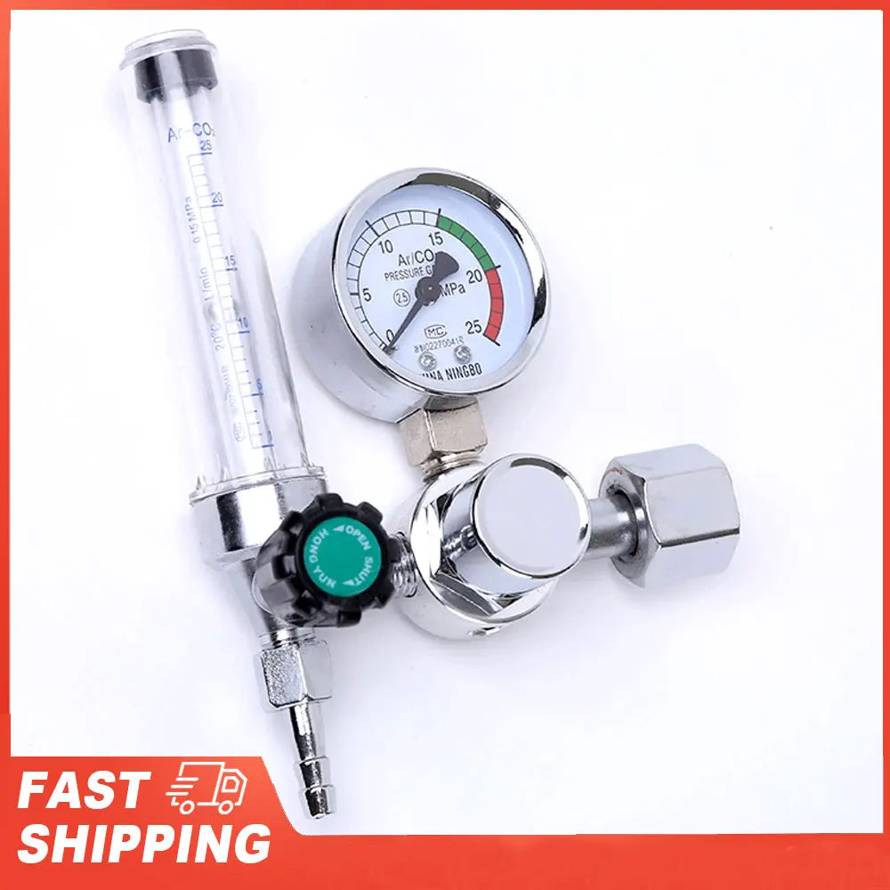 Meter 0-25Mpa Argon Regulator CO2 Mig Tig Gas-regulators Flowmeter