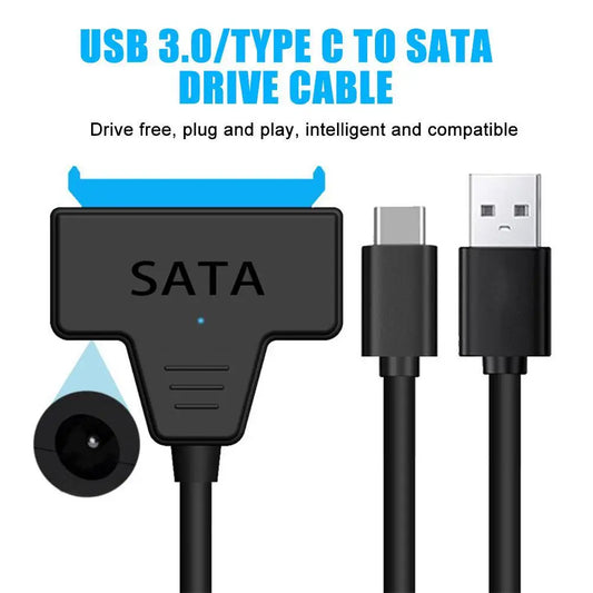 SATA to USB 3.0 Adapter Cable – 2.5" & 3.5" HDD SSD Hard Drive Adapter Oasis Select