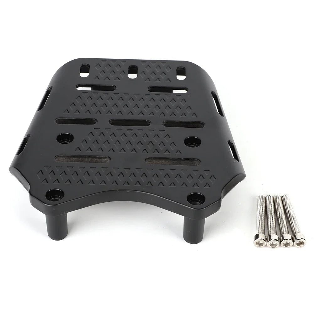 Rear Luggage Rack Carrier Motorbike Alloy Tail Case Bracket Extender