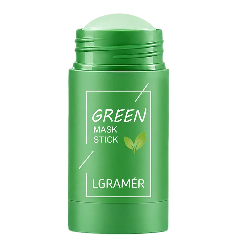 LGRAMER Green Tea Solid Facial Mask 40g | Deep Pore Cleanse
