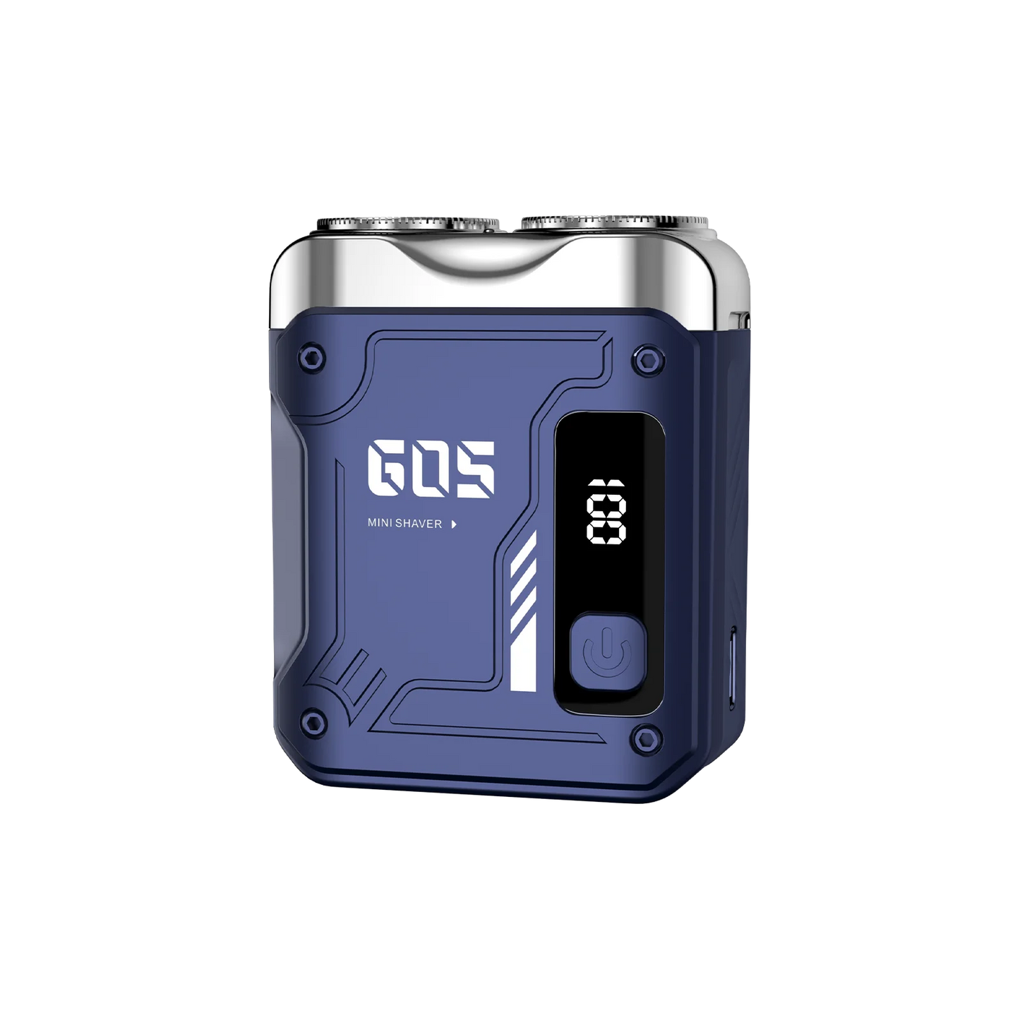 XMSJ Mini Rotary Electric Shaver – Digital Display & Dual Blades