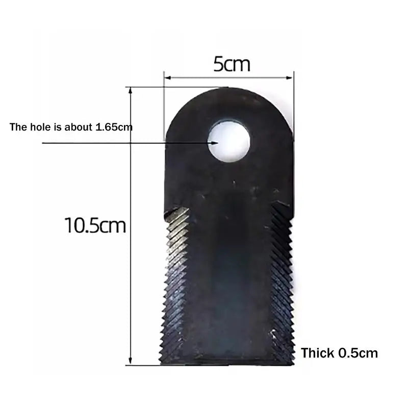 Straw & Grass Clipping Crusher | Hand-Push Lawnmower Accessory