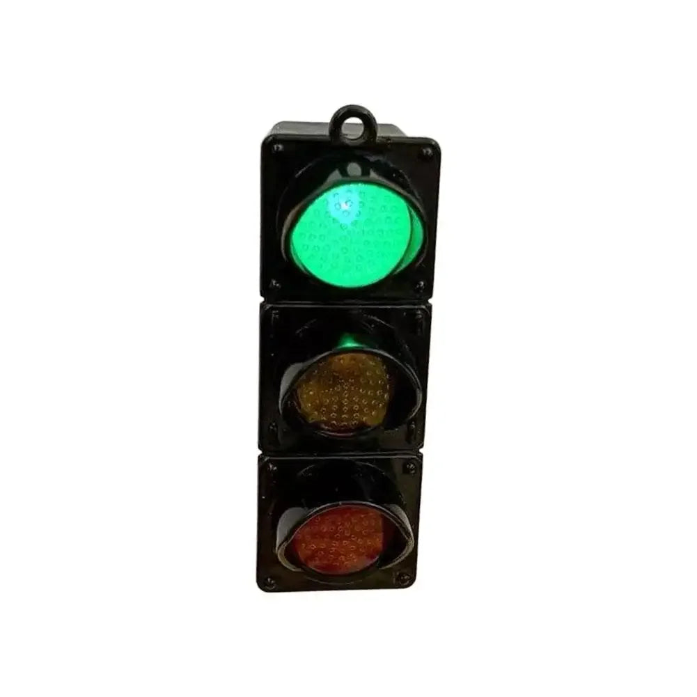 2025 New Traffic Light Magnetic Refrigerator Stickers Traffic Toy Pedestrian Light Creative Magnetic Miniature Decoration Peaceful Pleasures Health and Wellness green
