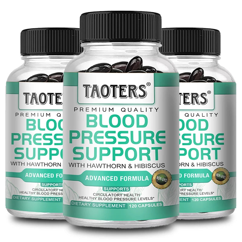 Blood Pressure Support Supplement | Heart & Vascular Capsules