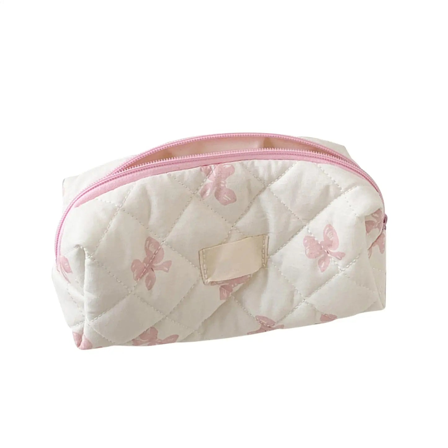 Large Bow Print Pencil Case & Makeup Organizer Bag