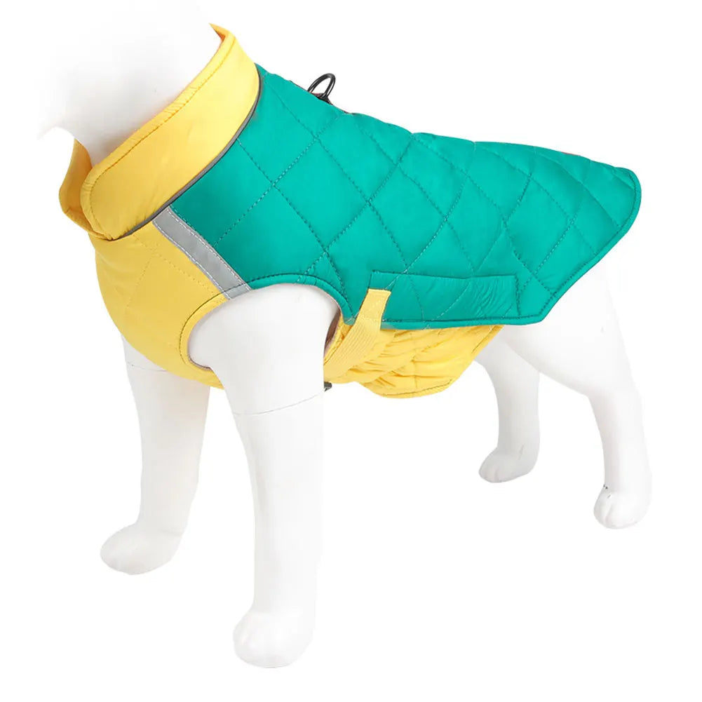 Waterproof Winter Dog Coat | Warm Windproof Vest Jacket