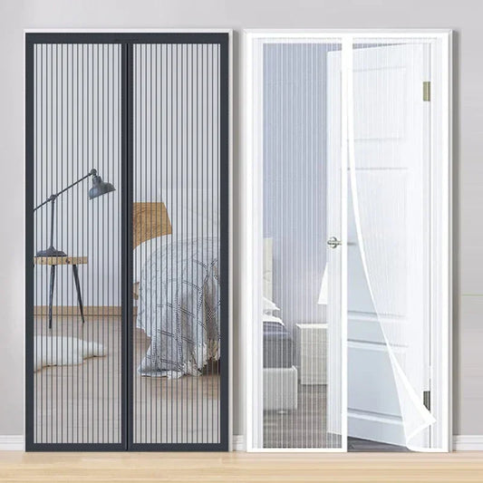 Magnetic Mosquito Net Door Curtain – DIY Self-Adhesive Screen Insect Screen Curtain Peaceful Pleasures Health and Wellness