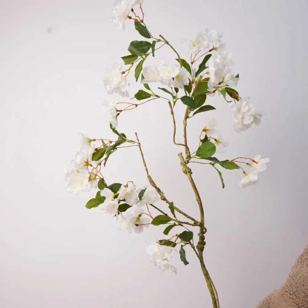 Artificial Cherry Blossom Long Branch – Real-Touch Fake Flower