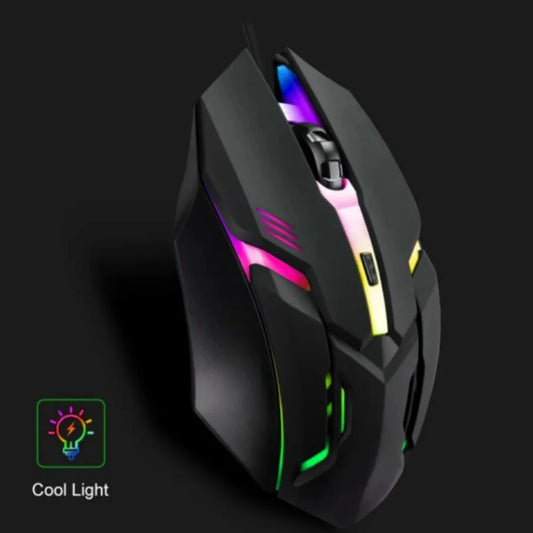 USB Wired RGB Gaming Mouse | Ergonomic 1600 DPI Optical