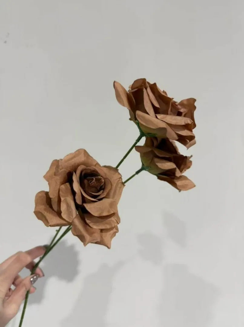 Silk Rose Bouquet – Artificial Flowers for Wedding & Home Décor
