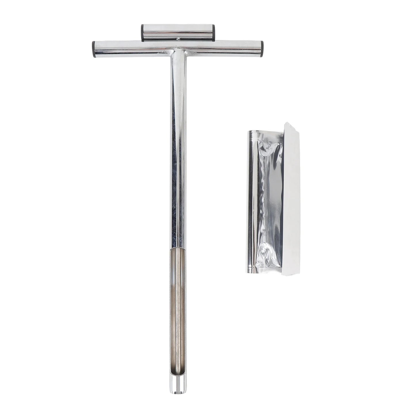 Soil Sample Probe Ejector Tubular Stainless Steel Rod T Shaped Handle