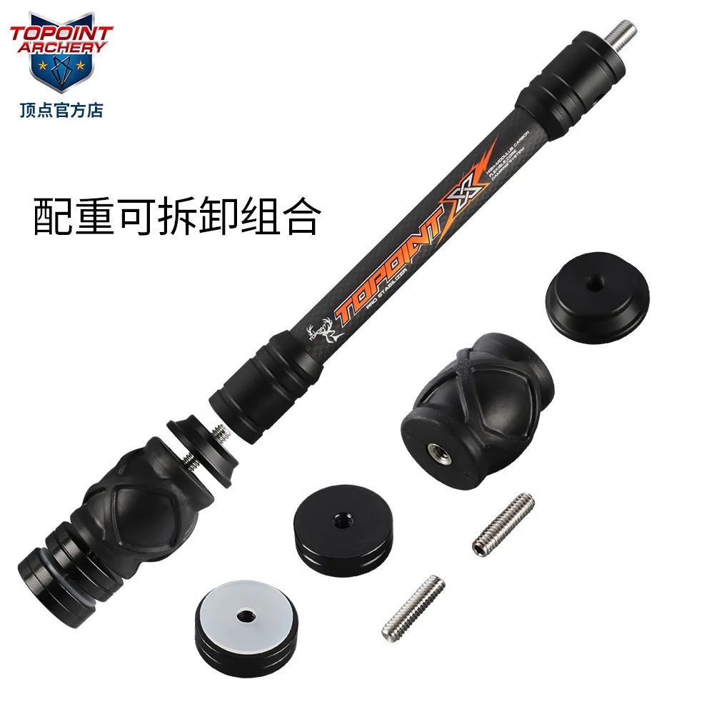 8 10 Archery Compound Bow Stabilizer Bar 3K Carbon Material Balance