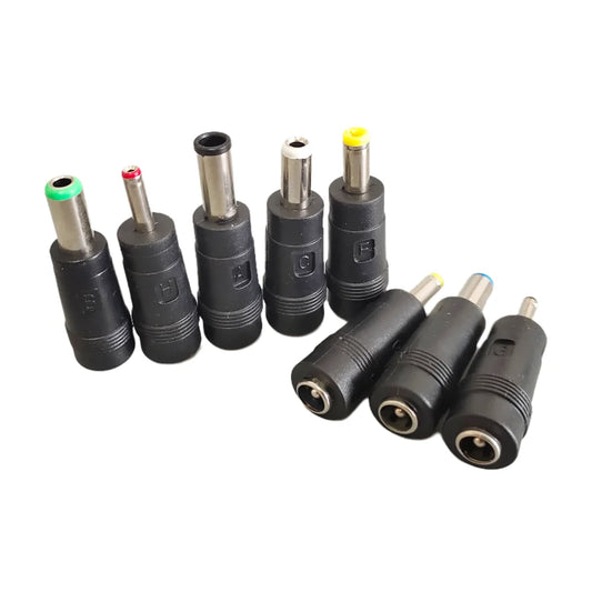 DC Power Male to Female Adapter 3.5x1.35mm 4.0x1.7mm 4.8x1.7mm 5.5x1.7mm 5.5x2.1mm 5.5x2.5mm 6.3x3.0mm 6.0x4.4mm Lapto Connector Peaceful Pleasures Health and Wellness