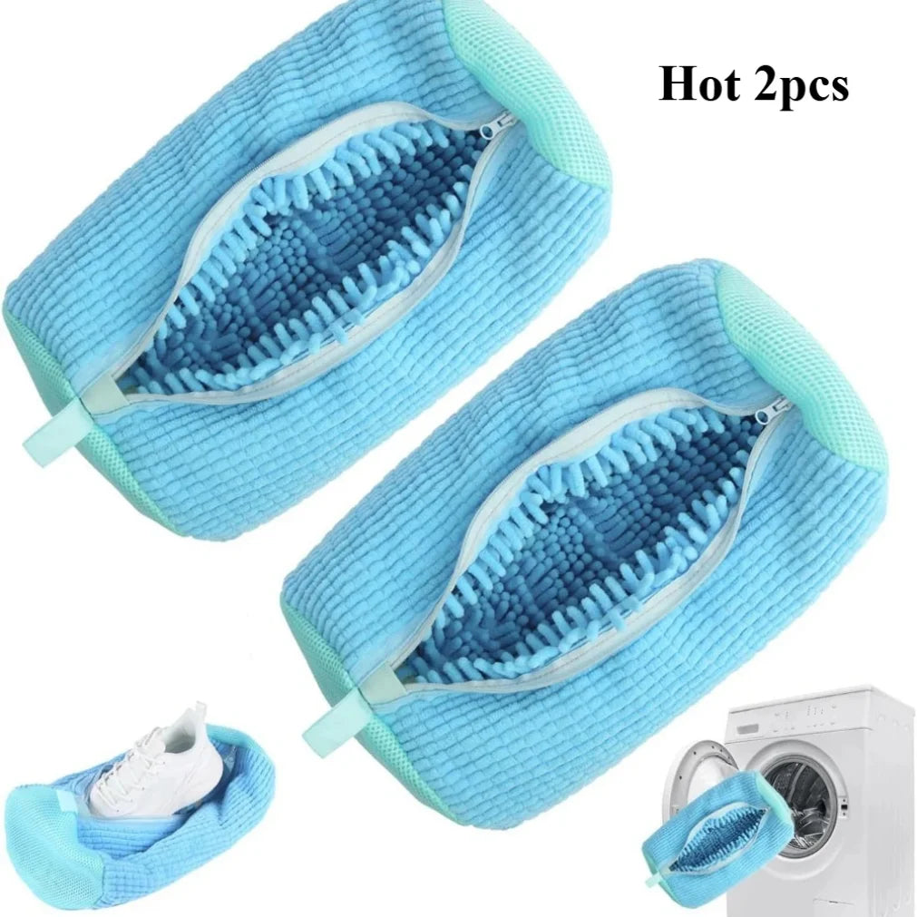 Shoe Laundry Bags with Zipper for Washing Machine | 1-2 Pack