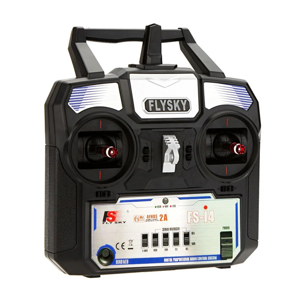 Flysky FS-i4 2.4GHz 4CH RC Transmitter + FS-A6 Receiver