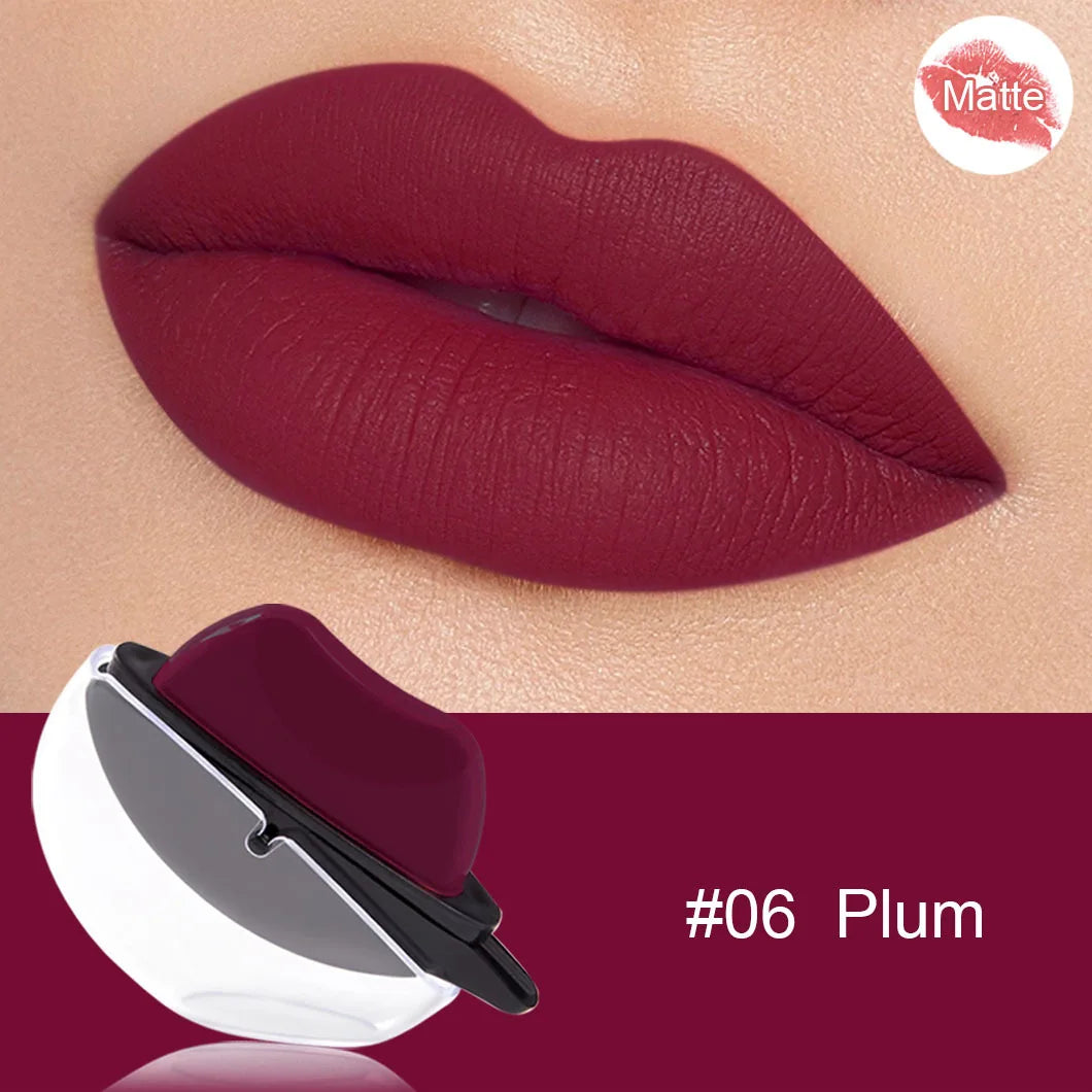 QiBest Velvet Matte Lipstick – Waterproof Long-Lasting Lip Color