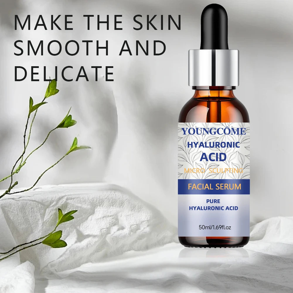 "30ML /50ML Hyaluronic Acid & Niacinamide Serum - 2X Intense Hydration + Brightening | Peaceful Pleasures Health and Wellness