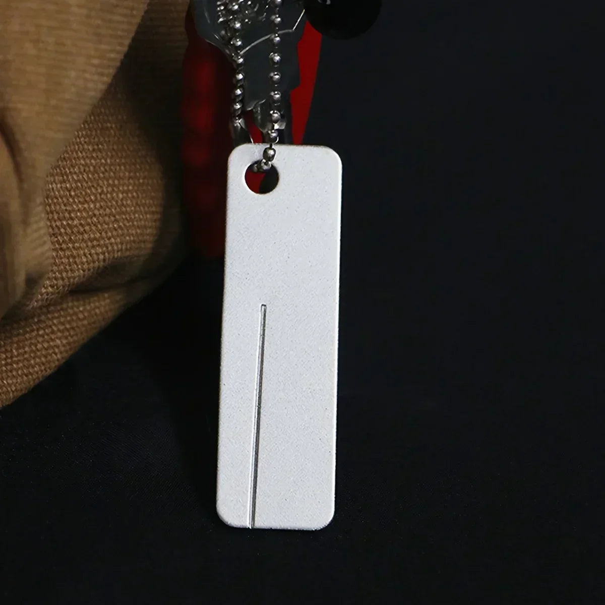 Knife Sharpener Diamond Pocket Tools Mini Keychain Outdoor Camping Sharpener Outdoor Camping Tool Emery Nail File Peaceful Pleasures Health and Wellness grindstone L