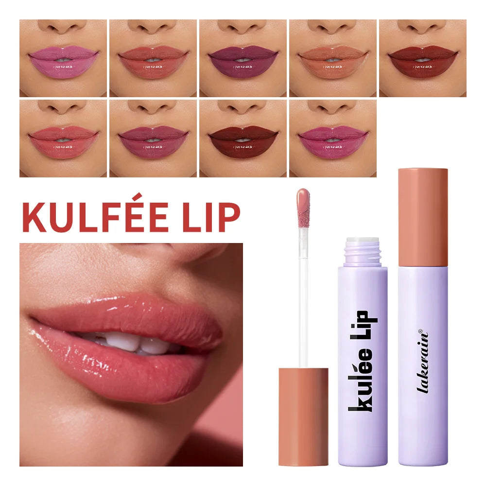 Kulfée Staining Lip Oil Gloss Stain Two In One Long Lasting Deep Hydration Moisturizing Non Sticky Waterproof Lip Makeup Peaceful Pleasures Health and Wellness