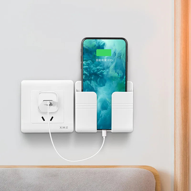 For Huawei Iphone Xiaomi Mobile Phone Wall Holder Universal Cellphone Charge Hook Hanging Stand Bracket Hooks Charging Dock Peaceful Pleasures Health and Wellness