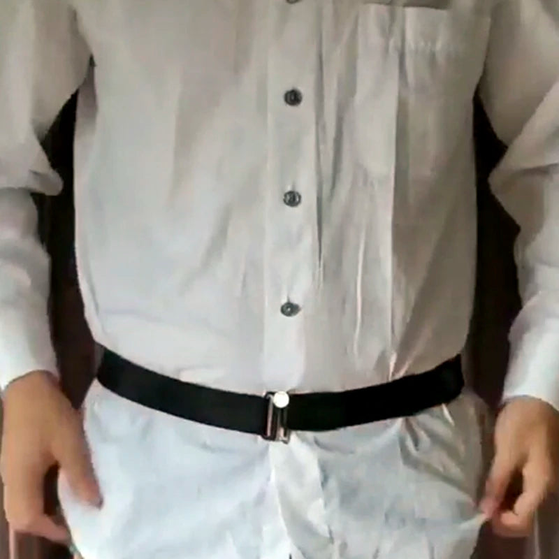 Adjustable Shirt Stay Belt – Shirt Tucker for Men & Women