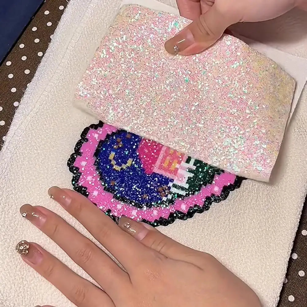 Glitter Ironing Sheets for Perler & Fuse Beads – 6-Pack DIY