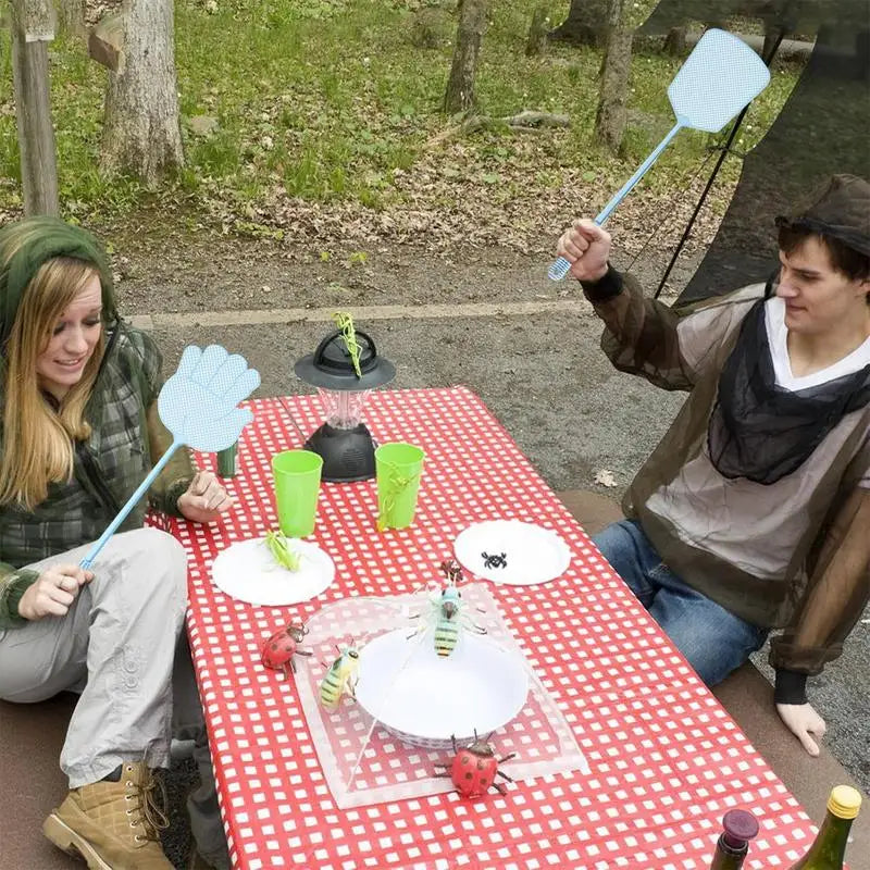 Fly Swatter Outdoor Fly Swatter Summer Mosquito Swatter Long Hand Control Fly Swatters Fly Repellent Supplies For Home Garden Peaceful Pleasures Health and Wellness