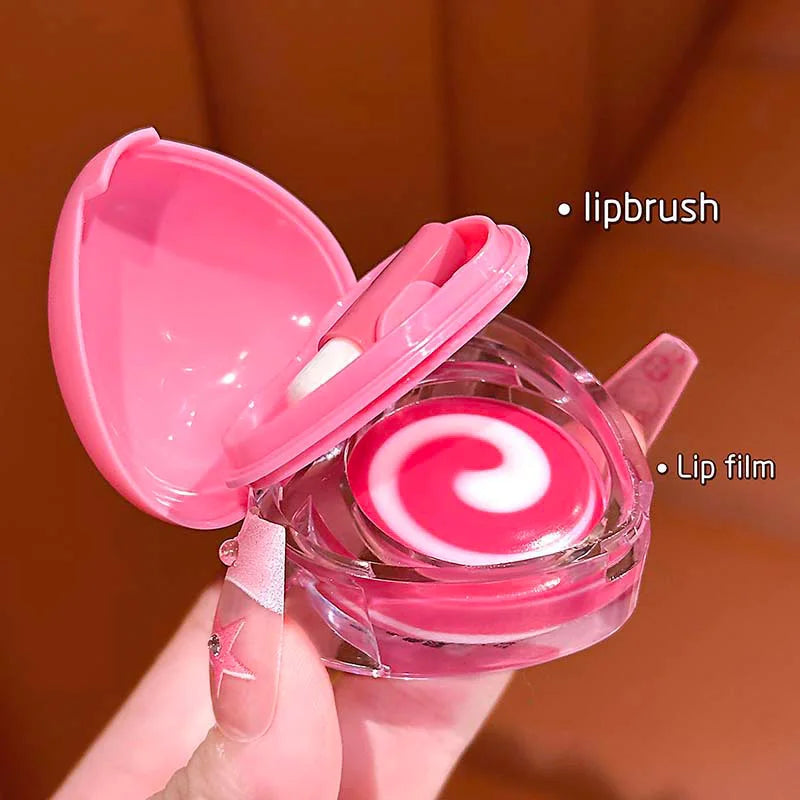 Luckgo Heart Double Color Lip Mask – Pink Tint & Hydration