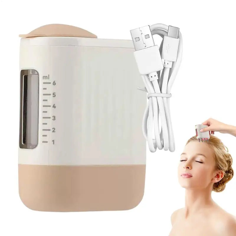 Electric Scalp Massager & Hair Oil Applicator Brush