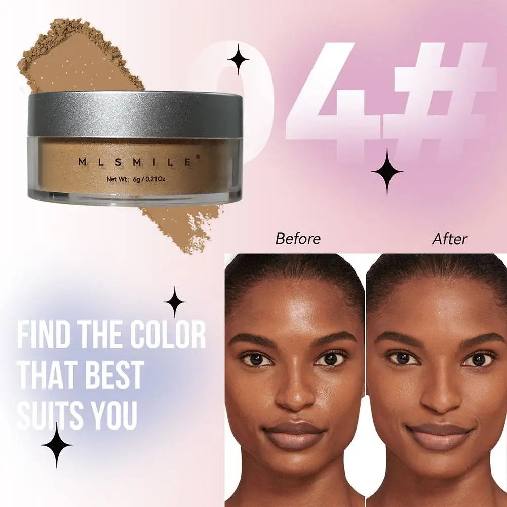 Glitter Loose Setting Powder – Oil Control & Long-Lasting Shimmer