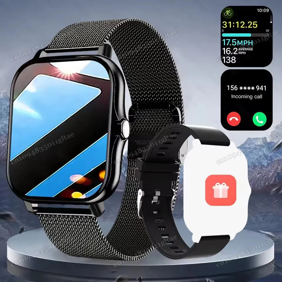 Ola Esporte Smart Watch 2.01" HD Bluetooth Call Fitness Tracker