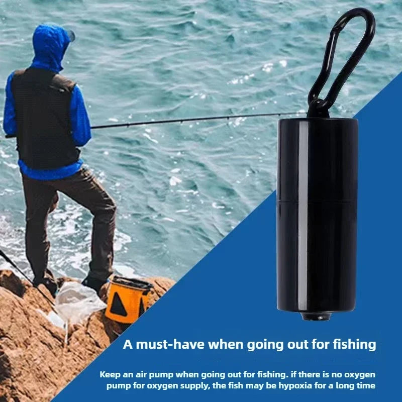 USB Mini Aquarium Air Pump – Silent Aerator for Small Fish Tanks